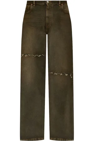 Maison Margiela Jeans mit weitem Bein
