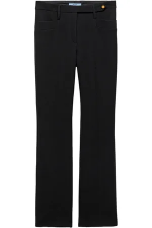 Prada Gerade Natté Hose