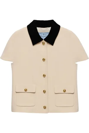 Prada Jacke mit Samtkragen