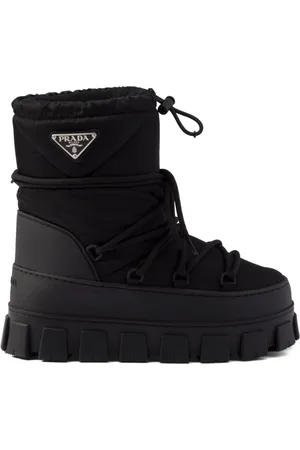 Prada Stiefel aus Re-Nylon