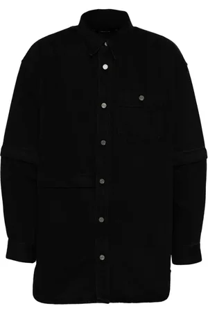 SONGZIO Asymmetrisches Jeanshemd