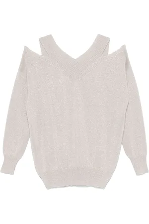 D.EXTERIOR Einschultriger Pullover
