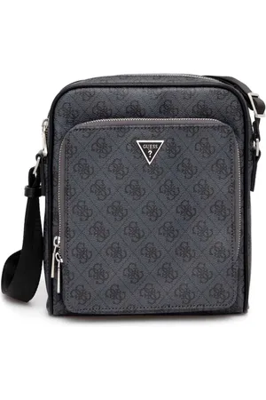 Guess Kuriertasche mit Monogrammmuster