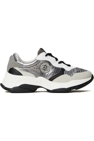 Twin-Set Sneakers mit Logo-Patch