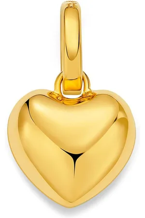 BUDDHA MAMA Herzanhänger aus 18kt Gelbgold