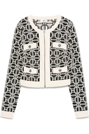 Elisabetta Franchi Cardigan mit Logo