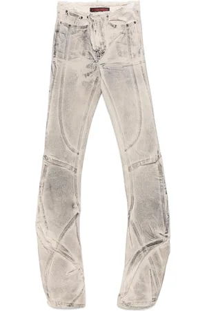 OTTOLINGER Ungesäumte Jeans mit Drapierung