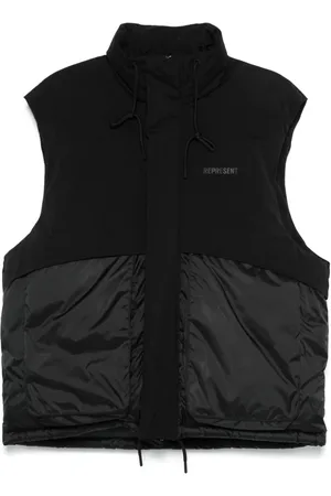 Represent Gesteppte Weste im Layering-Look
