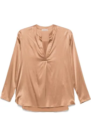 BLANCA Klassische Satinbluse