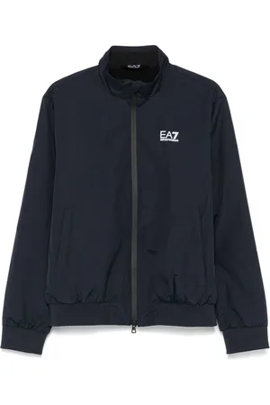 EA7 Jacke mit Logo-Print