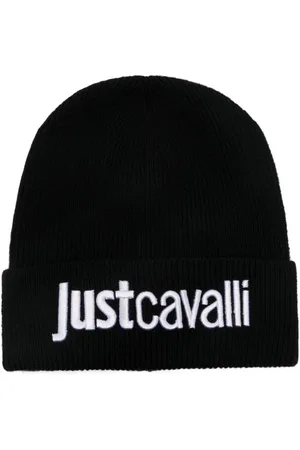Roberto Cavalli Beanie mit Logo-Stickerei