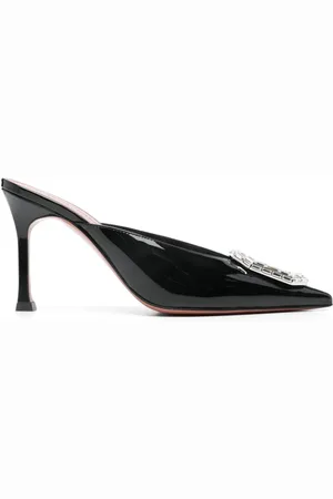 Amina Muaddi Camelia Mules 90mm