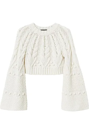 Twin-Set Cropped-Pullover