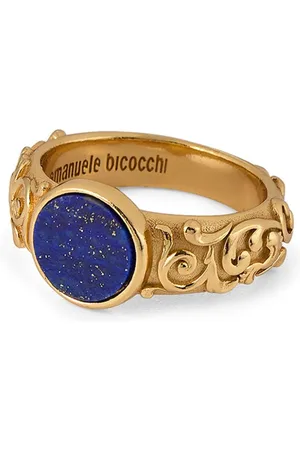 EMANUELE BICOCCHI Siegelring mit Arabesque-Gravur