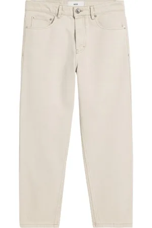 Ami Tapered-Jeans mit Logo-Patch