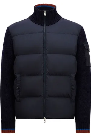 Moncler Gefütterter Cardigan mit Reißverschluss