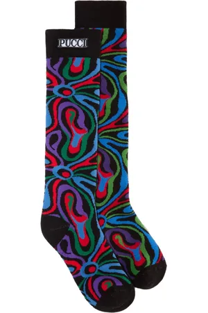 Puccini Socken aus Marmo-Jacquard