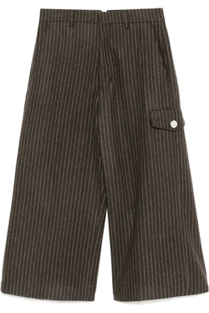 Ami Gestreifte Cropped-Hose