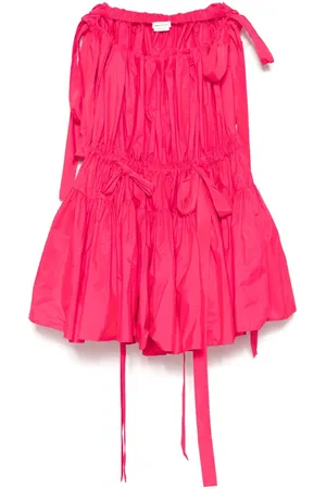 Alexander McQueen Minikleid mit Raffungen