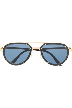 Cartier Pilotenbrille mit getönten Gläsern