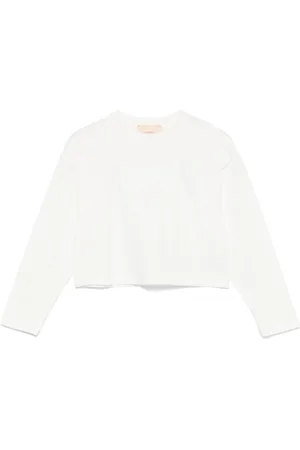 Elisabetta Franchi T-Shirt mit Logo-Stickerei