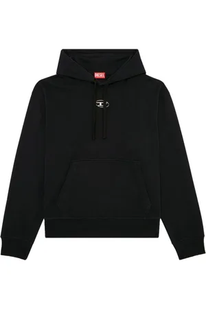 Diesel Hoodie mit Metallic-Logo