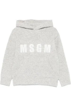 Msgm Hoodie mit Logo-Stickerei