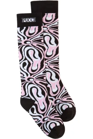 Puccini Socken aus Marmo-Jacquard