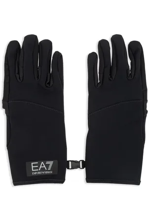 EA7 Handschuhe mit Logo-Print