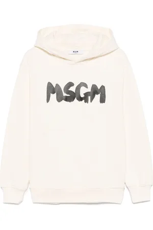 Msgm Hoodie mit Logo-Print