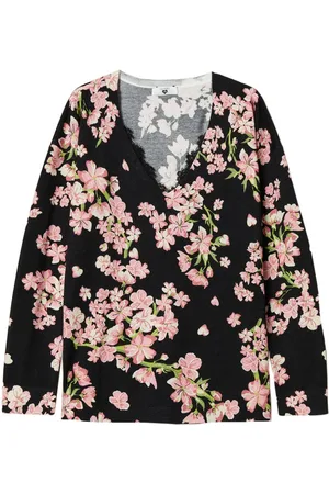 Twin-Set Pullover mit Blumen-Print
