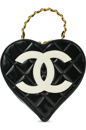CHANEL 1995 CC Heart Kosmetiktasche