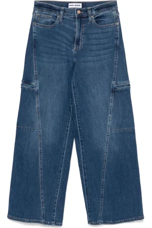 DKNY Weite High-Rise-Jeans