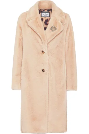 Philipp Plein Mantel aus Faux Fur