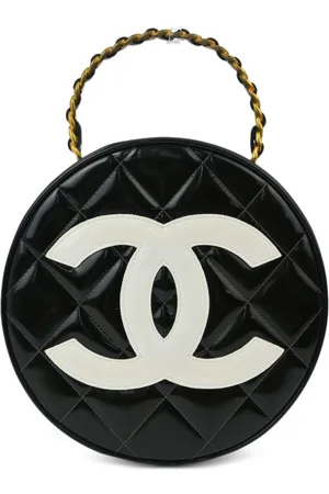 CHANEL 1995 Kosmetiktasche mit CC-Motiv