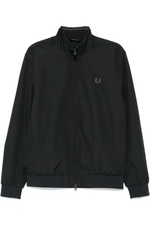 Fred Perry Jacke mit Logo-Stickerei