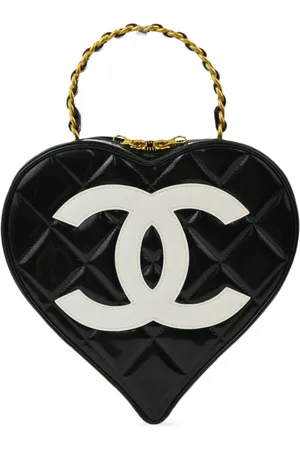 CHANEL 1995 CC Heart Kosmetiktasche