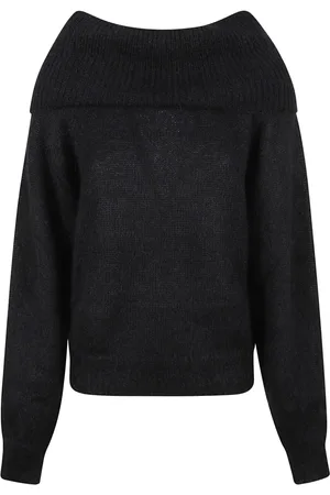 P.A.R.O.S.H. Schulterfreier Mohairpullover