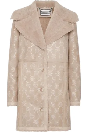 Philipp Plein Mantel mit Monogrammmuster