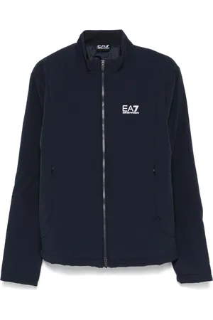 EA7 Jacke mit Logo-Print