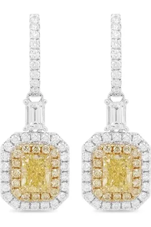 HYT Jewelry 18kt Weißgoldohrringe mit Diamanten