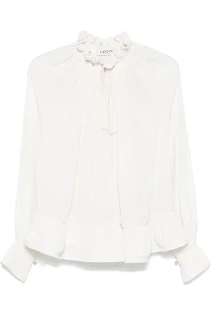 Lanvin Bluse mit Raffung