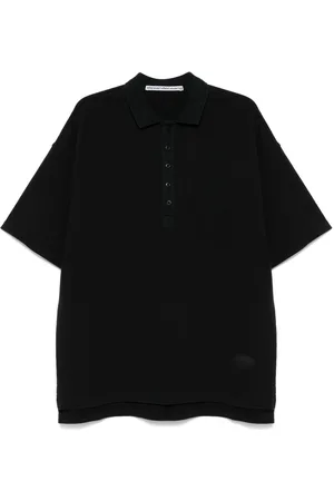 Alexander Wang Poloshirt mit Logo-Patch