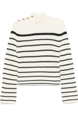 FORTE FORTE Gestreifter Pullover