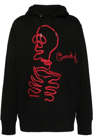 Givenchy Hoodie mit grafischer Stickerei