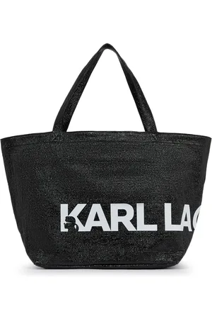 Karl Lagerfeld Handtasche mit Logo-Print