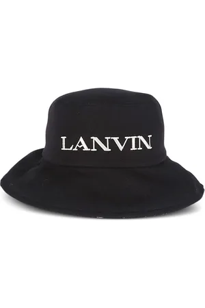 Lanvin Fischerhut mit Logo