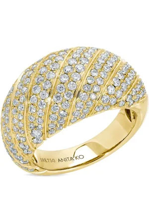 Anita 18kt Gelbgoldring mit Diamant