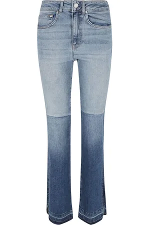 AG Jeans Straight-Leg-Jeans mit Logo-Patch