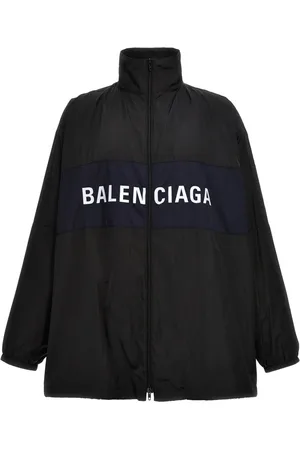 Balenciaga Windbreaker mit Logo-Print